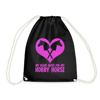Hobby Horse Heart Hobby Horse - Sac de sport léger - noir - Devant