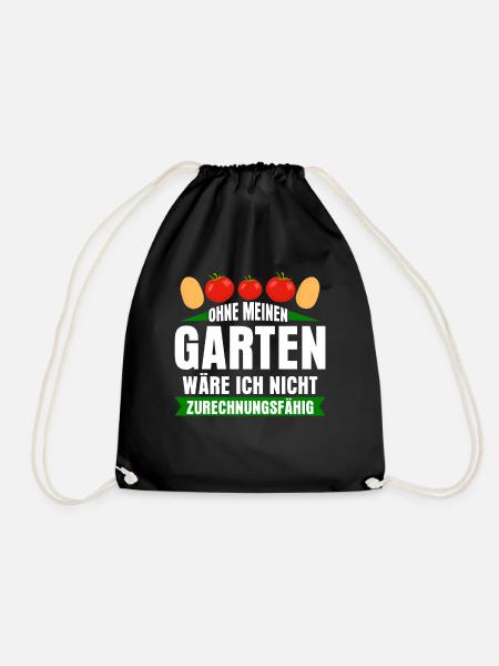 Galabauer Garten Galabau Gärtner - Turnbeutel - Schwarz