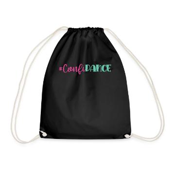 Confiance, Danse, Danse, - Sac de sport léger - noir - Devant