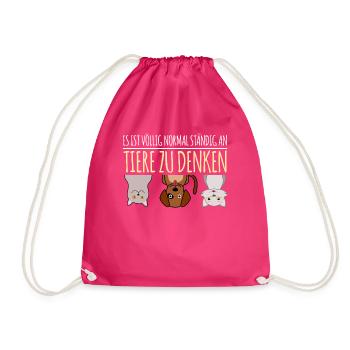 Tierarzt Tierärztin Veterinär - Turnbeutel - Fuchsia - Vorne