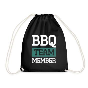Équipe Bbq - Sac de sport léger - noir - Devant