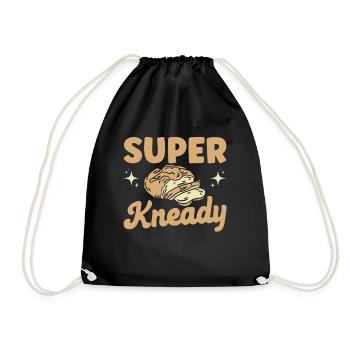 Pain Cuisson Cadeau Boulangerie Citation Boulanger - Sac de sport léger - noir - Devant