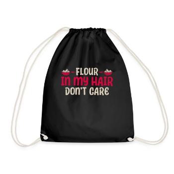 Pain Cuisson Cadeau Boulangerie Citation Boulanger - Sac de sport léger - noir - Devant