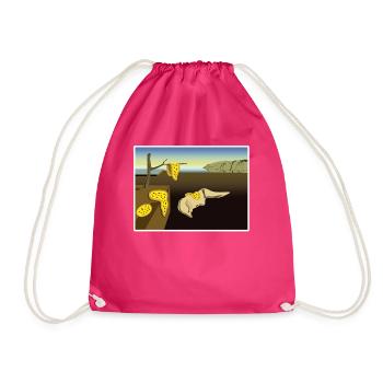 Pizza Pizza Maker Pizzaria - Drawstring Bag - fuchsia - Front