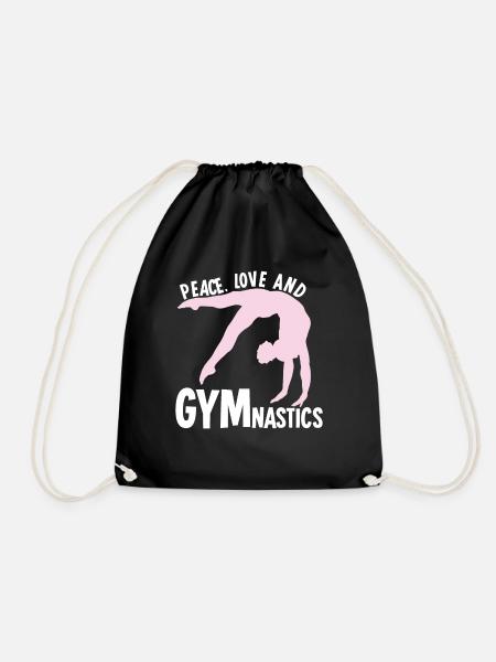 Gymnastics Gymnastics RSG Gymnast Gymnastics - Drawstring Bag - black