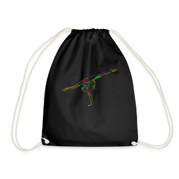 Rhythmic Gymnastics RSG - Drawstring Bag - black - Front