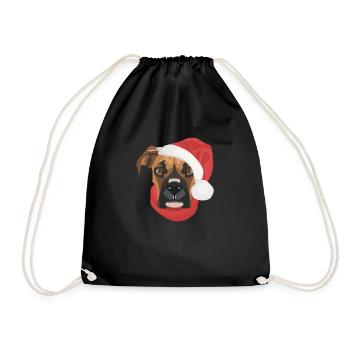 Boxer Joyeux Noël - Sac de sport léger - noir - Devant