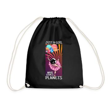 Astronautes de Planet Girl Ballerina - Sac de sport léger - noir - Devant