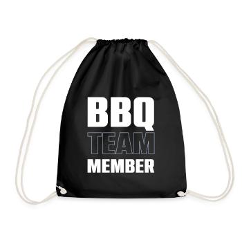 Équipe Bbq - Sac de sport léger - noir - Devant