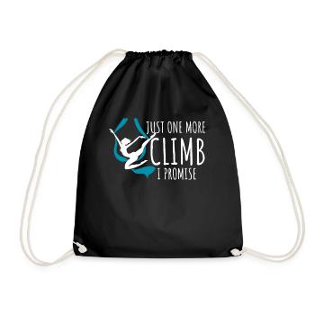 Air winner. Air silk - Drawstring Bag - black - Front