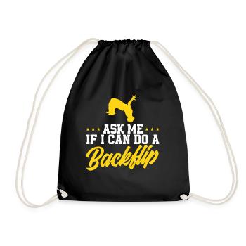 Parkour Cadeau Freerunning Parkour Runner - Sac de sport léger - noir - Devant