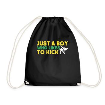 Capoeira Cadeau Brésil Arts Martiaux Capoeira - Sac de sport léger - noir - Devant