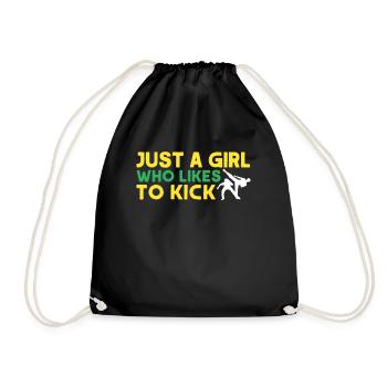 Capoeira Cadeau Brésil Arts Martiaux Capoeira - Sac de sport léger - noir - Devant