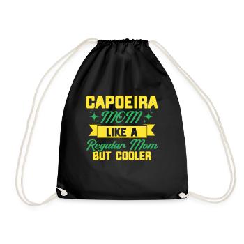 Capoeira Cadeau Brésil Arts Martiaux Capoeira - Sac de sport léger - noir - Devant