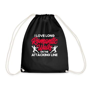Dodgeball Player Gift Ball Games Dodgeball - Drawstring Bag - black - Front