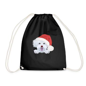 Malteser Merry Christmas - Drawstring Bag - black - Front