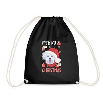 Malteser Merry Christmas - Drawstring Bag - black - Front