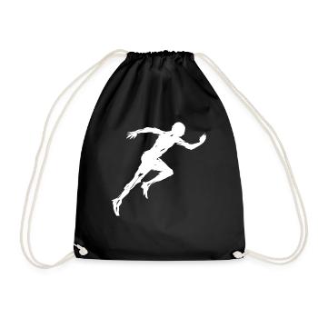 Coureur Running Running - Sac de sport léger - noir - Devant