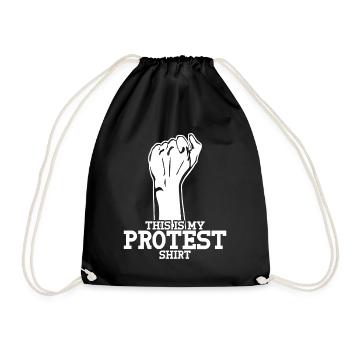 Protest Rejection No No - Drawstring Bag - black - Front