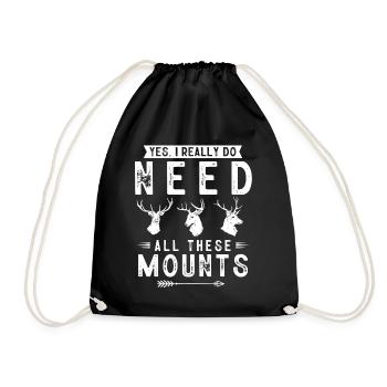 Taxidermie, Taxidermiste, Conservation des animaux - Sac de sport léger - noir - Devant