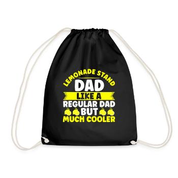 Lemonade Stand Lemon Juice Lemonade Shop - Drawstring Bag - black - Front