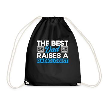 Radiology Radiologist Radiology Technician - Drawstring Bag - black - Front