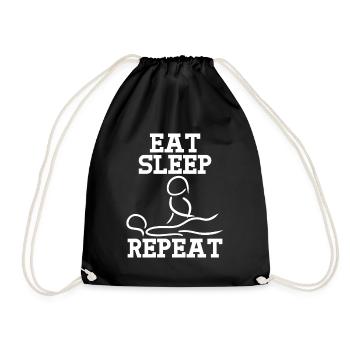 Physio Physiotherapy Physiotherapist - Drawstring Bag - black - Front