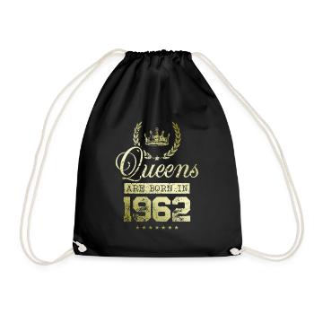 Queens nées en 1962 - Sac de sport léger - noir - Devant