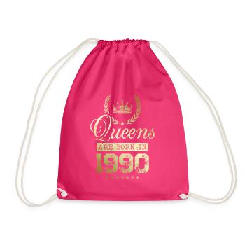 Queens nés en 1990 - Sac de sport léger - fuchsia - Devant