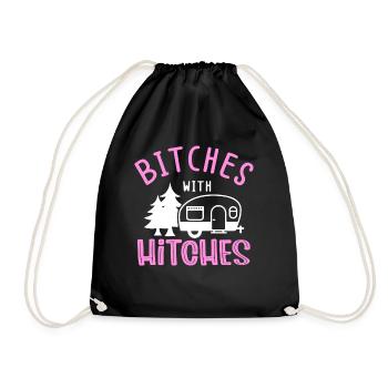 Camping camping-car - Sac de sport léger - noir - Devant