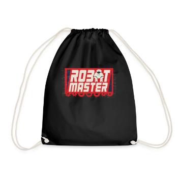Robotics, Robotics Engineer - Drawstring Bag - black - Front