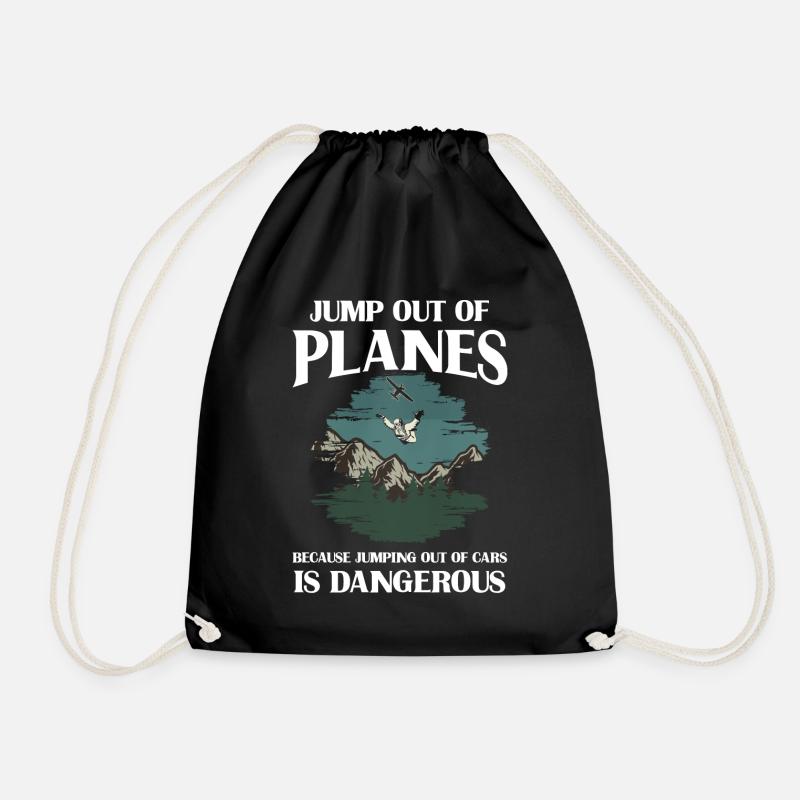 Parachutisme, Parachutisme - Sac de sport léger - noir