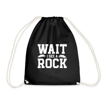 Géologue de la géologie collectrice de roches - Sac de sport léger - noir - Devant