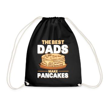 Pfannkuchen Food Lover Best Pancake Maker - Turnbeutel - Schwarz - Vorne