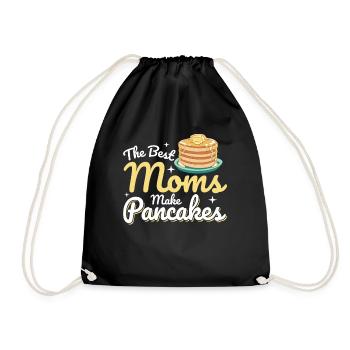 Pfannkuchen Food Lover Best Pancake Maker - Turnbeutel - Schwarz - Vorne