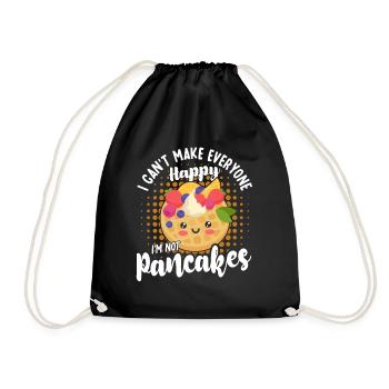 Pfannkuchen Food Lover Best Pancake Maker - Turnbeutel - Schwarz - Vorne