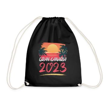 Grande Canarie 2023 (Garantie du prix le plus bas) - Sac de sport léger - noir - Devant