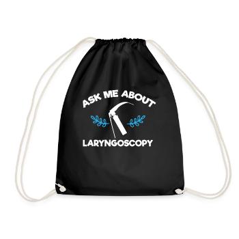 Anesthesiologist, Anesthesiology - Drawstring Bag - black - Front