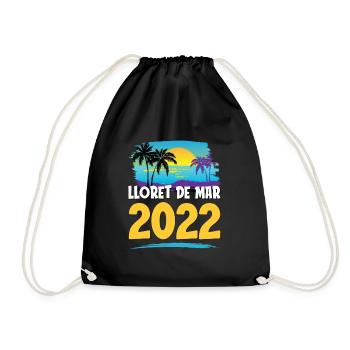 Lloret De Mar 2023 - Turnbeutel - Schwarz - Vorne