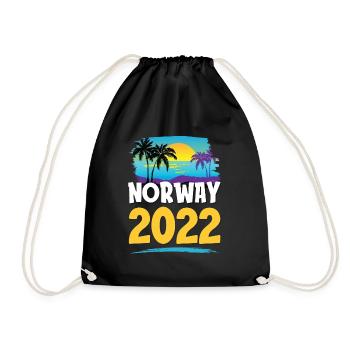 Norway 2023 - Turnbeutel - Schwarz - Vorne