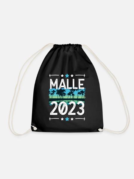 Malle 2023 - Turnbeutel - Schwarz