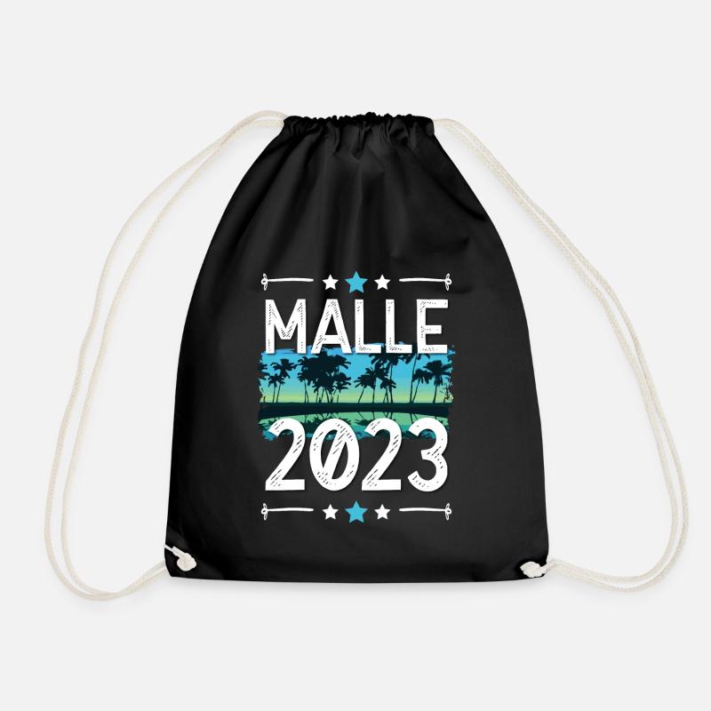 Malle 2023 - Turnbeutel - Schwarz