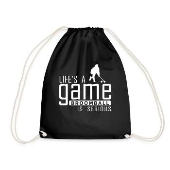 Broadway, Musical, Theatre nerd - Drawstring Bag - black - Front