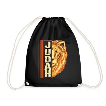 Lion of Judah Hebrew Israelite - Drawstring Bag - black - Front