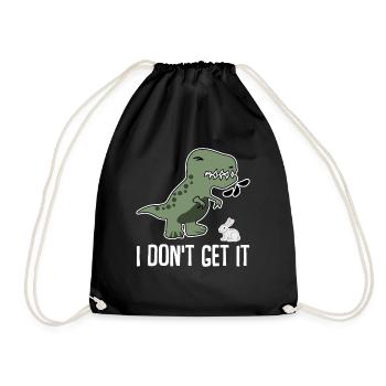 T-Rex Joke Tyrannosaurus Rex - Sac de sport léger - noir - Devant