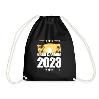 Grande Canarie 2023 (Garantie du prix le plus bas) - Sac de sport léger - noir - Devant