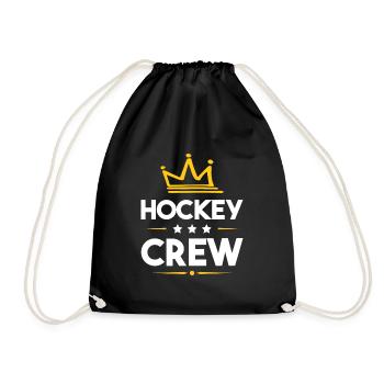 Équipe de hockey - Sac de sport léger - noir - Devant