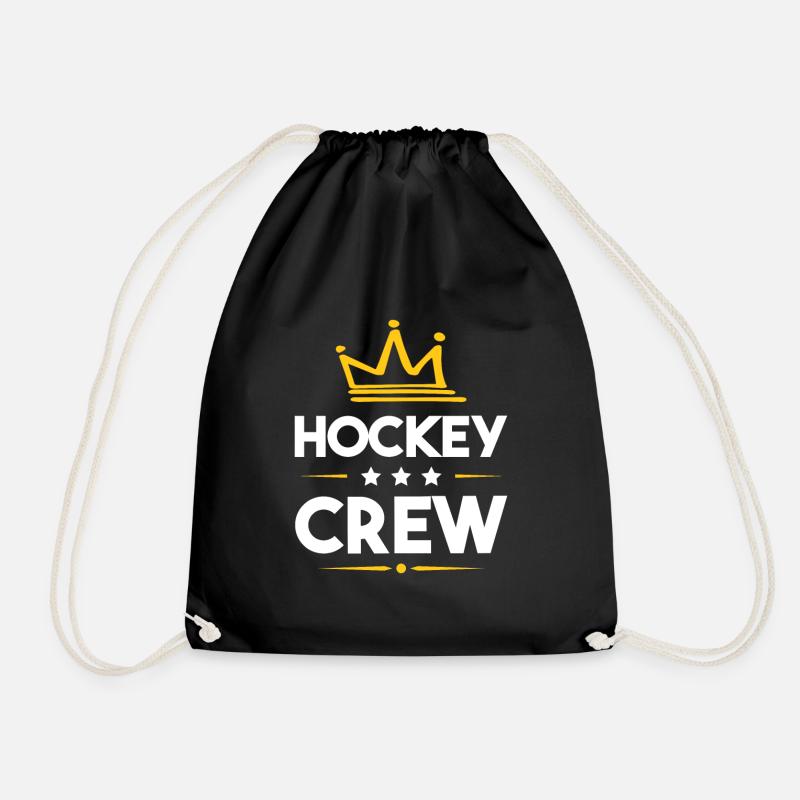 Hockey Crew - Turnbeutel - Schwarz