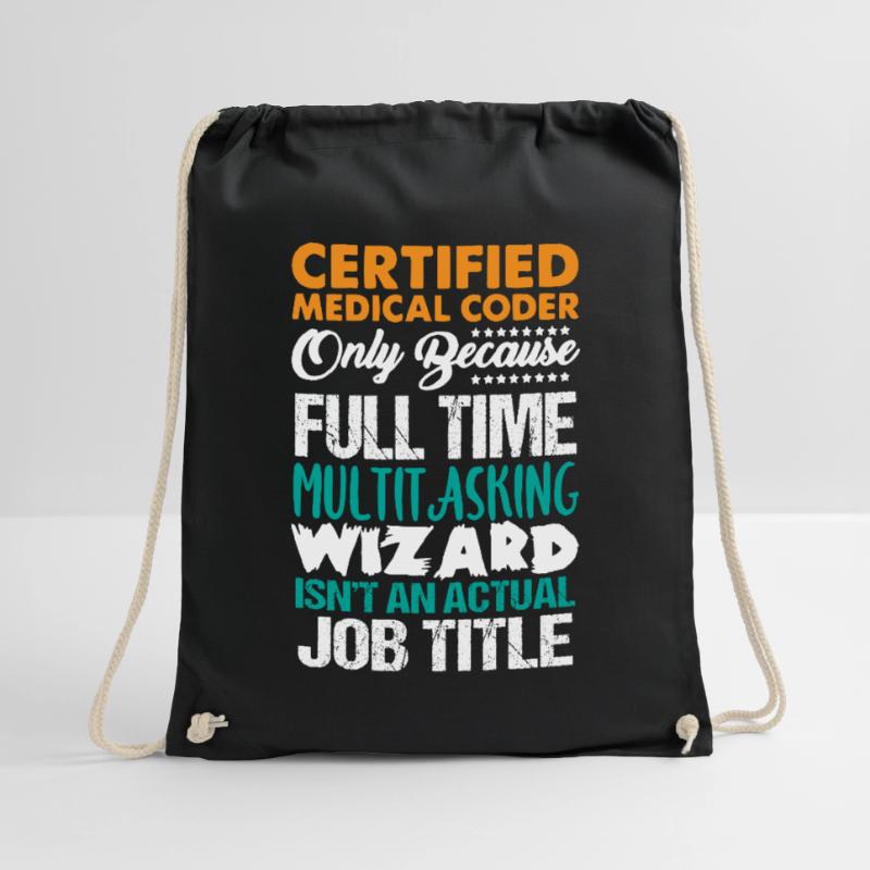 Medical encoder, programmer Drawstring Bag