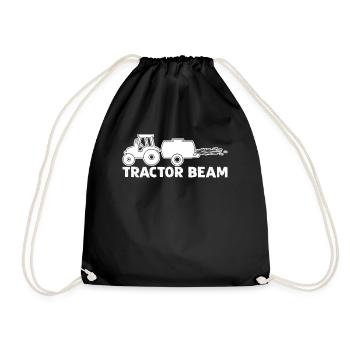 Agriculteur Tracteur Faisceau Farmer - Sac de sport léger - noir - Devant
